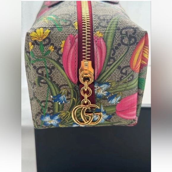 Gucci Floral Print Women's Bag - Multicolor - Picture 2 of 6